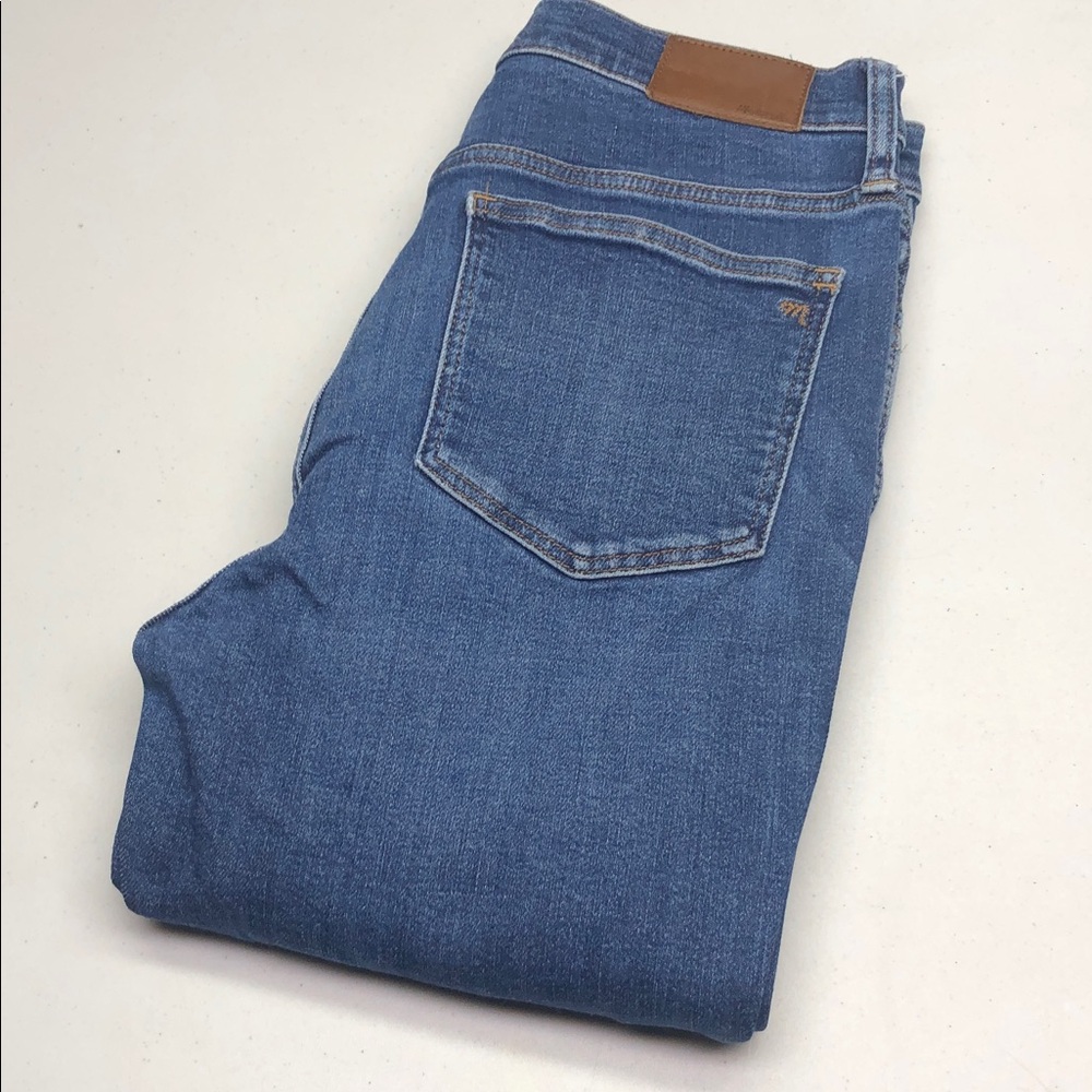 LIKE NEW MADEWELL 10” HIGH-RISE SKINNY JEANS 29x30 ⭐️